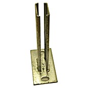 H+S Zauntechnik Halterung Dübelplatte (Passend für: Säulen ULI, 15 x 8 x 7 cm, Stahl) | BAUHAUS