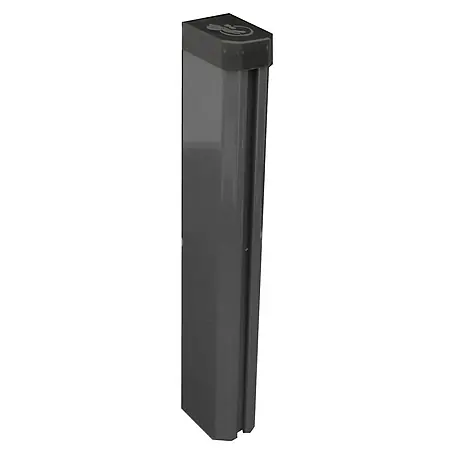 H+S Zauntechnik Zaunpfosten Uli 6040 GL 1,10m Anthrazit