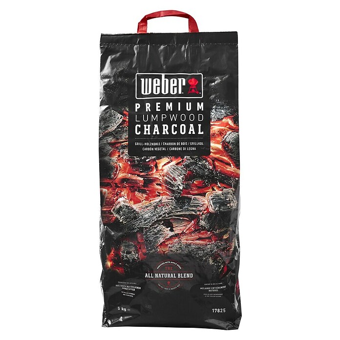 Weber Carbón vegetal para barbacoa (5 kg)