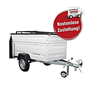 Anhänger KT-EU3 Plus (Nutzlast: 413 kg, Einachser, Kasteninnenmaß: (L x B x H): 2435 x 1235 x 1065 mm, Ungebremst)