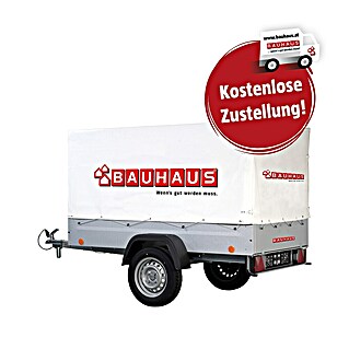 Anhänger Tieflader TL-EU2 Set mit BAUHAUS-Hochplane (Nutzlast: 635 kg, Kasteninnenmaß: 202 x 107,5 x 34,5 cm, Ungebremst)