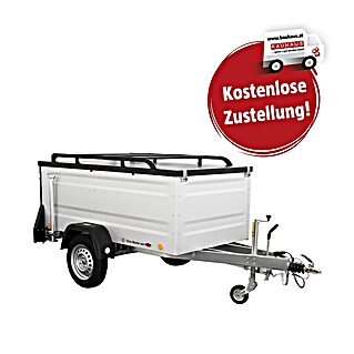 Anhänger KT-EB2 (Nutzlast: 716 kg, Einachser, Kasteninnenmaß: (L x B x H): 2020 x 1075 x 780 mm, Gebremst)