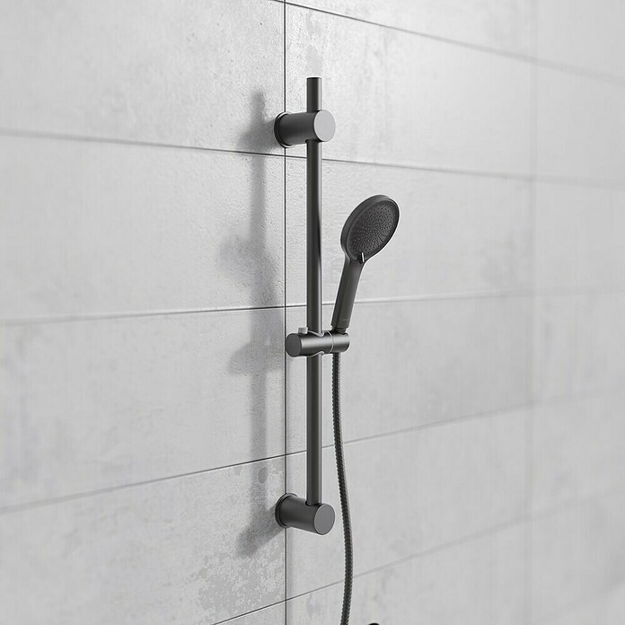 Camargue Tuš garnitura Java  (Broj vrsta mlaza: 3 Kom., Crna) | BAUHAUS