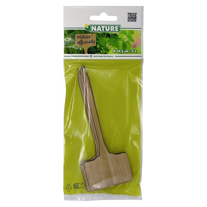 Nature Steeketiketten (b x h: 5,4 x 14,6 cm, 5 st.) | BAUHAUS