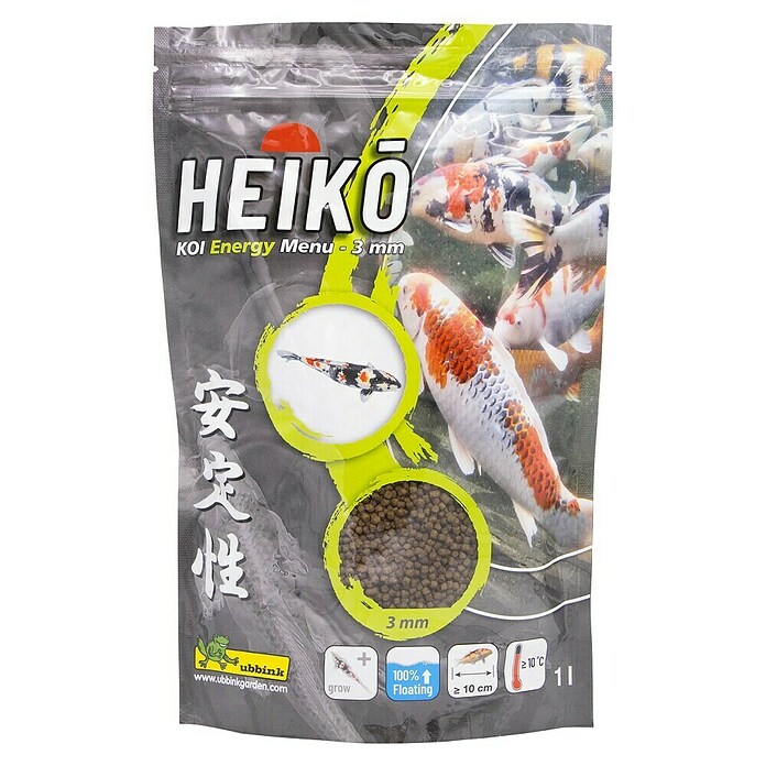 Ubbink Vijvervisvoer Heiko® - Koi Energy Menu - 3 mm (425 g) | BAUHAUS