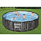 Bestway Bazen sa čeličnim okvirom Steel Pro MAX  (Ø x V: 427 x 107 cm, Smeđa, 13.030 l) | BAUHAUS