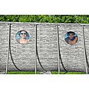 Bestway Bazen sa čeličnim okvirom Power Steel Swim Vista  (Siva, 13.430 l) | BAUHAUS