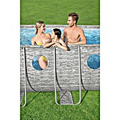 Bestway Bazen sa čeličnim okvirom Power Steel Swim Vista  (Siva, 13.430 l) | BAUHAUS