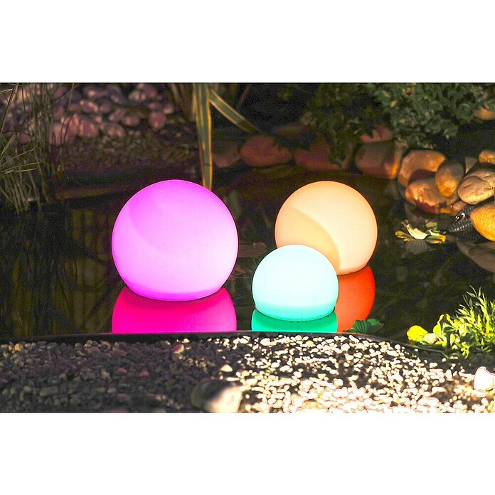 Ubbink Vijververlichting MultiBright Solar Float 25 LED (Dag- en nachtsensor, Waterdicht) | BAUHAUS