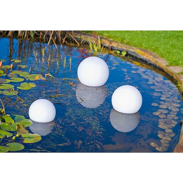 Ubbink Vijververlichting MultiBright Solar Float 25 LED (Dag- en nachtsensor, Waterdicht) | BAUHAUS
