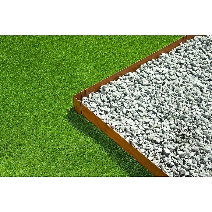 Nature Borderrand (l x h: 264 x 10,2 cm, Staal) | BAUHAUS