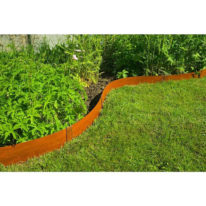 Nature Borderrand (l x h: 264 x 10,2 cm, Staal) | BAUHAUS