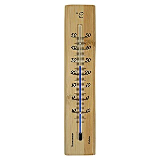 Nature Thermometer (l x b x h: 1 x 4 x 19 cm, Bruin)