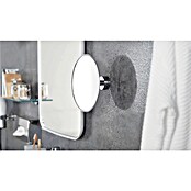 Tesa Kozmetičko ogledalo Visioon  (Promjer: 142 cm, Zaobljen, Srebrna, Uvećanje 1: 300 %) | BAUHAUS
