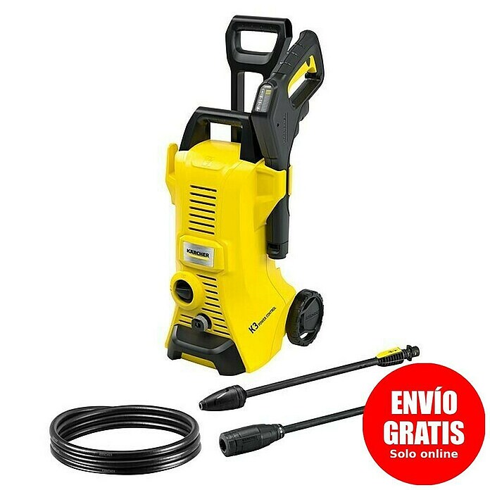 Kärcher Hidrolimpiadora de alta presión K3 Power Control (120 bar, 1.600 W, Capacidad de bombeo: 380 l/h) | BAUHAUS