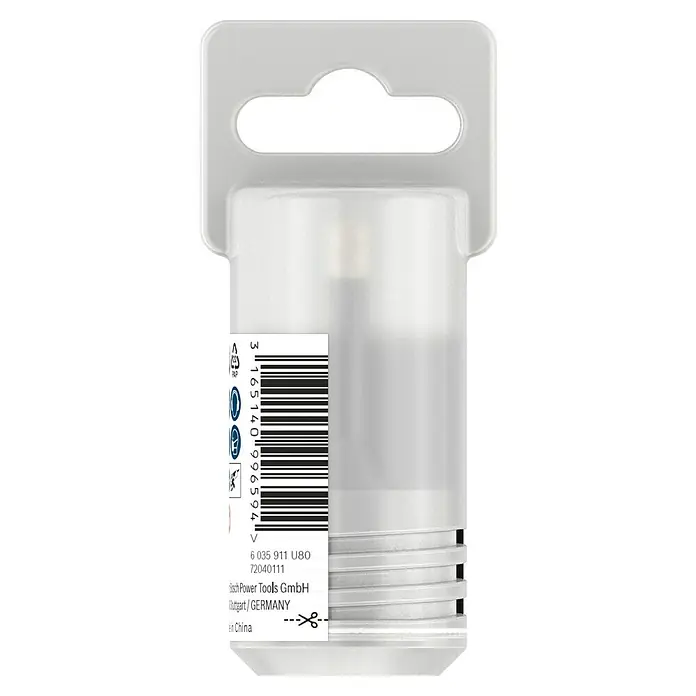 Bosch Diamant-Trockenbohrer Dry Speed - Durchmesser: 6 mm - Verpackung einer Bosch Power Tools GmbH Bohrer-Aufbewahrung, ideal für die Organisation von Werkzeugen.