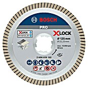 Bosch Professional X-Lock Diamant-Trennscheibe X-Lock Best for Ceramic (125 mm, Geeignet für: Keramik)