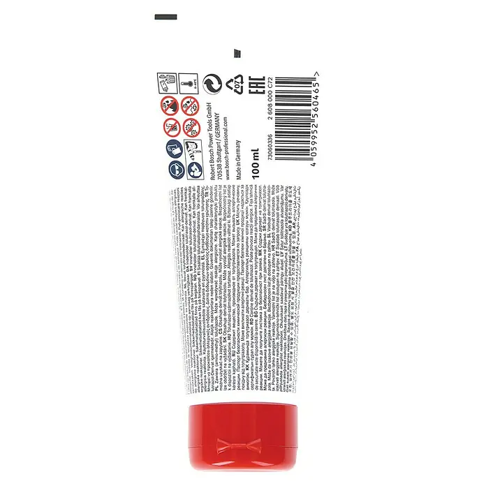 Bosch Bohrfett - 100 mg - Bosch Professional Tube: Produktinformationen und Sicherheitsdetails für den professionellen Anwender.