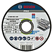 Bosch Professional Rezalna plošča Standard for Inox Rapido  (Premer diska: 115 mm, Debelina plošče: 1 mm) | Rezalni diski | Dodatki za kotne brusilnike | Dodatna oprema za stroje | Orodja in stroji | Izdelki | BAUHAUS