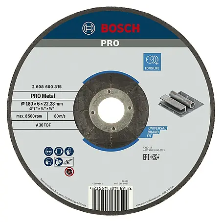 Bosch  Schruppscheibe Expert for Metal A 30 T BF