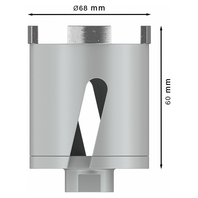Bosch Diamant-Dosensenker Best for Universal (Durchmesser: 68 mm) | BAUHAUS