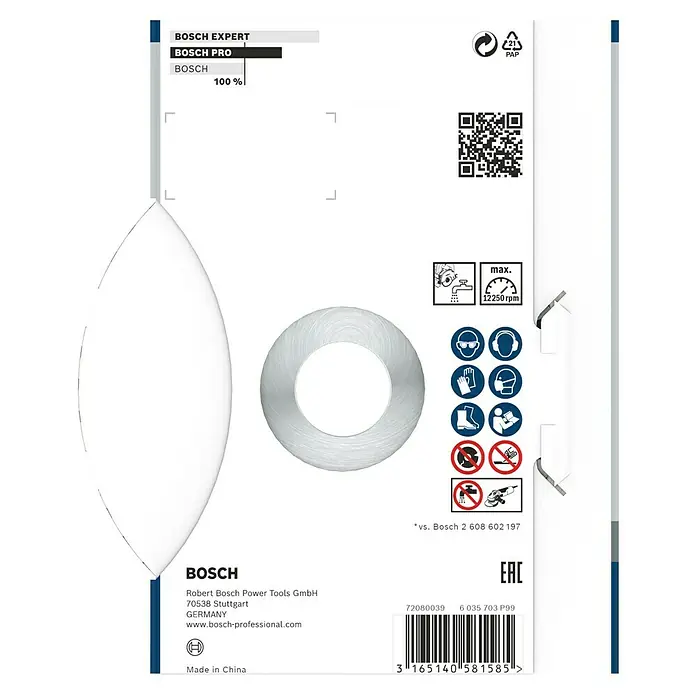 Bosch Professional Diamant-TrennscheibeDurchmesser Scheibe: 125 mm, Höhe Segment: 12 mm