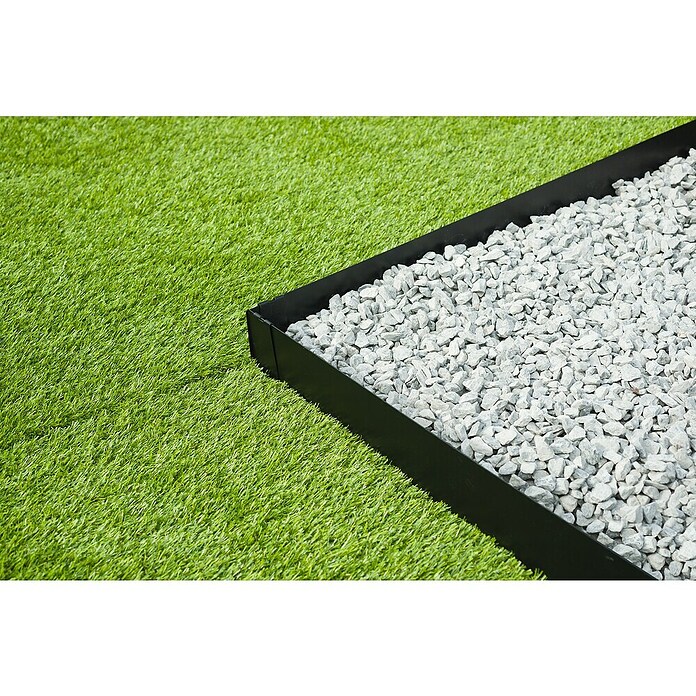 Nature Borderrand (l x b x h: 264 cm x 1,4 mm x 10,2 cm, Zwart) | BAUHAUS