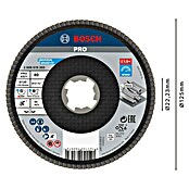 Bosch Disco de corte X571 Best for Metal (Apto para: Metal, Diámetro disco: 125 mm, Grano: 80, 1 ud.) | BAUHAUS
