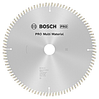 Bosch Disco de sierra Multimaterial (254 mm, Orificio: 30 mm, Número de dientes: 96 ud.)