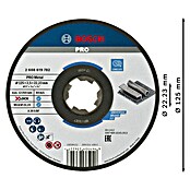 Bosch Professional X-Lock Trennscheibe X-Lock Expert for Metal A 30 S BF (Durchmesser Scheibe: 125 mm, Stärke Scheibe: 2,5 mm, Geeignet für: Metall)