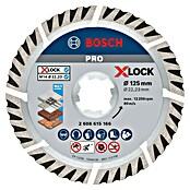 Bosch Professional X-Lock Diamant-Trennscheibe X-Lock Standard for Universal (125 mm, Geeignet für: Beton)