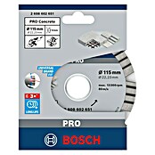 Bosch Professional Diamant-Trennscheibe (Durchmesser Scheibe: 115 mm) | BAUHAUS