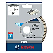 Bosch Diamant-Trennscheibe Best for Ceramic Extra Clean Turbo (Durchmesser: 125 mm, Bohrung: 22,23 mm, Geeignet für: Porzellan, 1 Stk.) | BAUHAUS