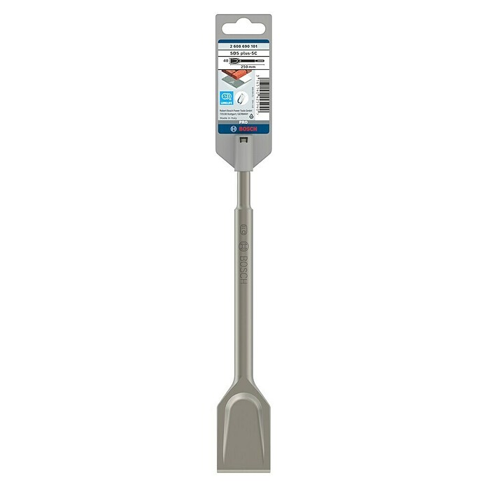 Bosch Cincel pala SDS-Plus Long Life (Largo: 250 mm, Ancho: 40 mm)