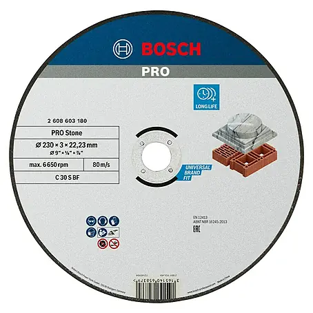 Bosch Professional  Trennscheibe Standard for Stone