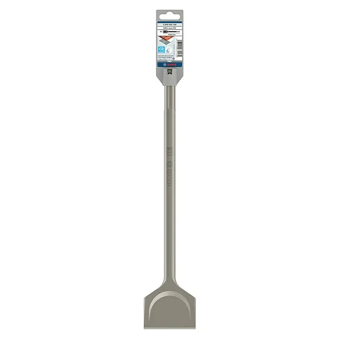 Bosch Spatmeißel Long Life - SDS Max, Breite: 80 mm, 1 Stk. - Bosch 2608690198 Breitmeißel, ein robustes Werkzeug für Abbruch- und Sanierungsarbeiten, ideal für Mauerwerk und Beton.