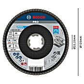 Bosch Disco de corte X571 Best for Metal (Apto para: Metal, Diámetro disco: 125 mm, Grano: 40, 1 ud.) | BAUHAUS