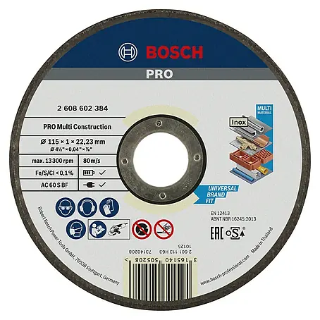 Bosch  Trennscheibe Rapido Multi Construction