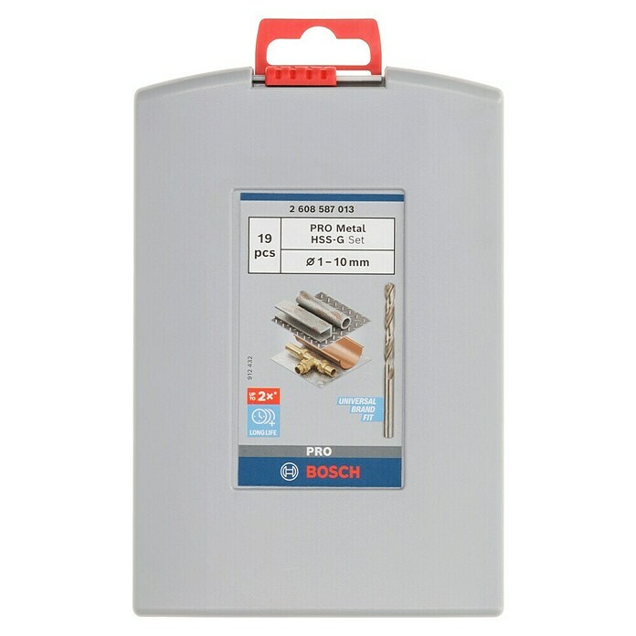 Bosch Set svedrov  (Premer vrtalnega svedra: 10 mm) | 2545 - Bohrer Metall | BCDA - Zubeh Bohrm/Bohrhämmer/Akkumasch | BCD - Maschinenzubehör | BC - Maschinenzubehör | B - Werkz/Masch/Maschzubeh/Auto | BAUHAUS