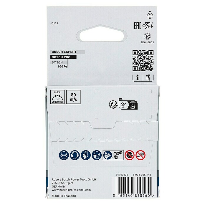 Bosch Professional Trennscheibe A 60 R INOX BF (Durchmesser Scheibe: 76 mm, Stärke Scheibe: 1 mm, Geeignet für: Edelstahl, Passend für: Bosch Professional Akku-Winkelschleifer GWS 12V-76)