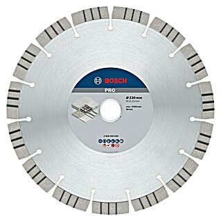 Bosch Professional Diamant-Trennscheibe Best for Concrete (Durchmesser Scheibe: 230 mm, Höhe Segment: 15 mm)
