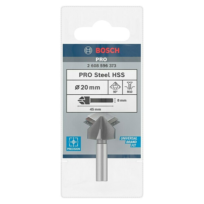 Bosch Kegelsenker (Durchmesser Bohrer: 20 mm, Rundschaft) | BAUHAUS