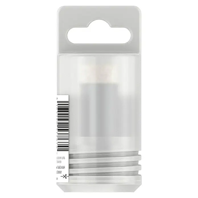 Bosch Diamant-Trockenbohrer Dry Speed - Durchmesser: 20 mm - Produktverpackung mit Barcode und Herstellerinformationen, bereit zum Öffnen mit einer Schere.