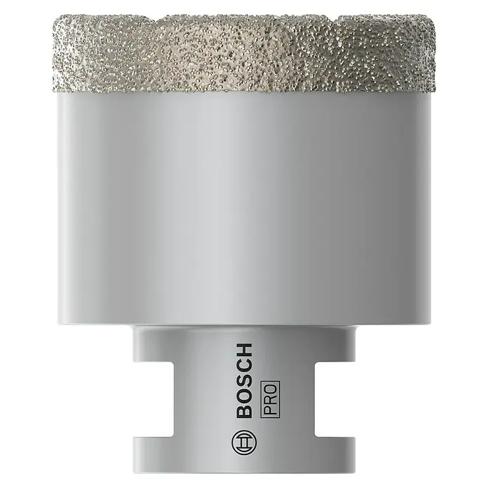 Bosch Diamant-Trockenbohrer Dry Speed - Durchmesser: 51 mm - Bosch Pro Diamant-Bohrkrone für präzise und saubere Bohrungen in Fliesen, Keramik und Glas. Hohe Lebensdauer und effiziente Ergebnisse.