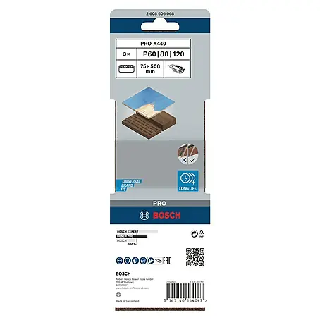 Bosch  Schleifband-Set X440 Best for Wood and Paint