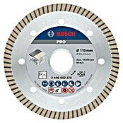 Bosch Diamant-Trennscheibe Best for Ceramic Extra Clean Turbo (Durchmesser: 115 mm, Bohrung: 22,23 mm, Geeignet für: Porzellan, 1 Stk.) | BAUHAUS