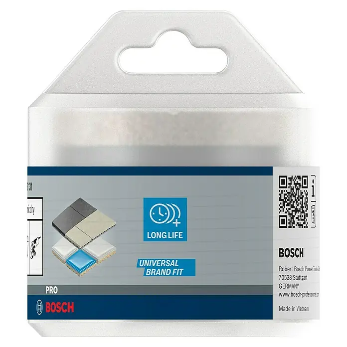 Bosch Diamant-Trockenbohrer Dry Speed - Durchmesser: 68 mm - Bosch Fliesenschneider mit 'Long Life'-Technologie, für den professionellen Einsatz. Hohe Lebensdauer und universelle Markenkompatibilität.