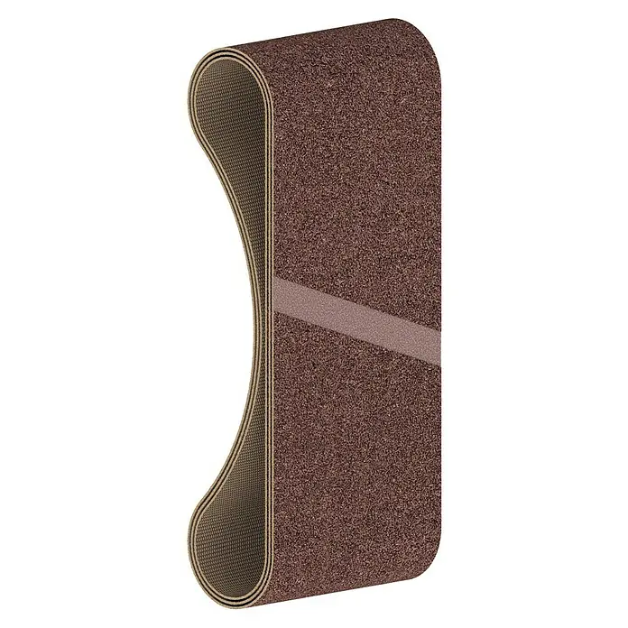 Bosch Schleifband-Set X440 Best for Wood and Paint - 100 x 560 mm, Körnung: 60 - 100, 3 Stk. - Braune Schmutzfangmatte mit Struktur und seitlicher Gummierung für Innenbereiche, ideal zur Aufnahme von Schmutz und Feuchtigkeit.