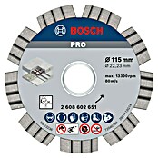 Bosch Professional Diamant-Trennscheibe (Durchmesser Scheibe: 115 mm) | BAUHAUS