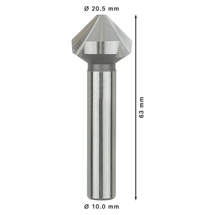 Bosch Kegelsenker (Durchmesser Bohrer: 20,5 mm, Rundschaft) | BAUHAUS